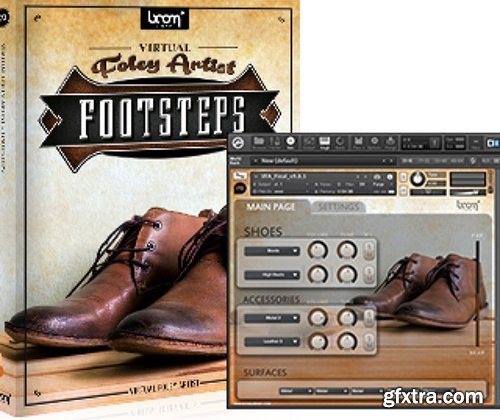 BOOM Library Virtual Foley Artist Footsteps KONTAKT-FANTASTiC