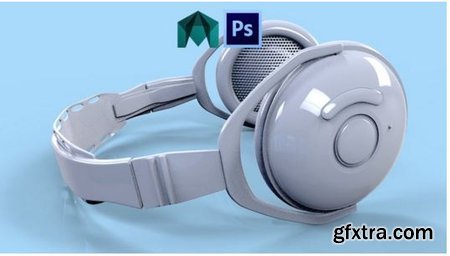 Creating 3D Prototypes in Maya - Headphones with Blue Tooth