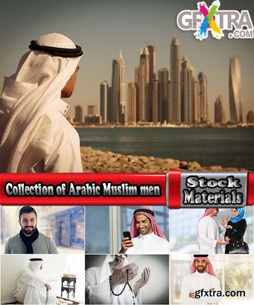 Collection of Arabic Muslim men Sheikh national clothes 25 HQ Jpeg