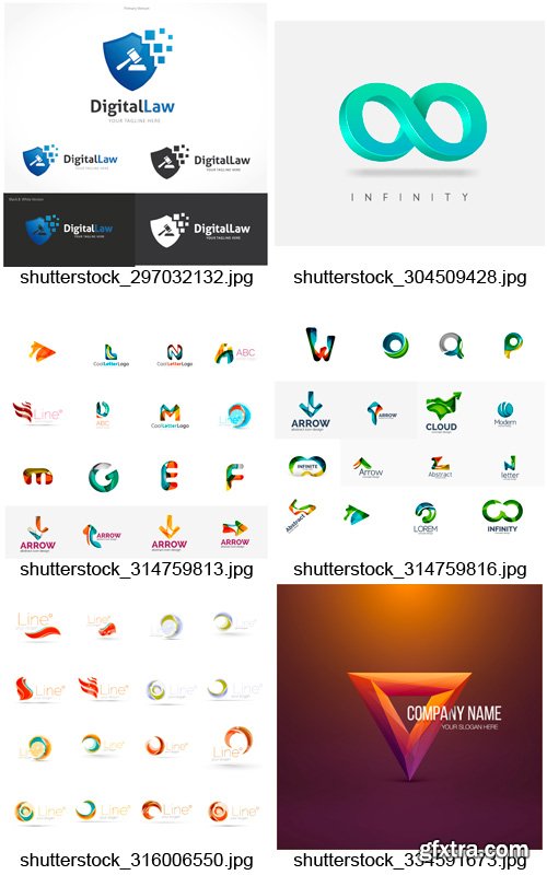 Amazing SS - Logo Collection 4, 25xEPS