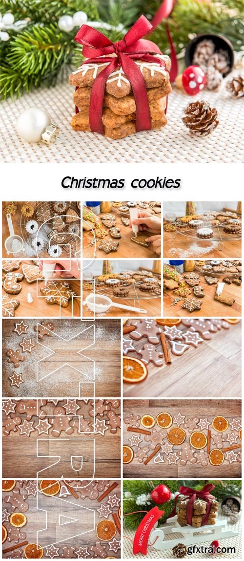 Christmas cookies, delicious pastries