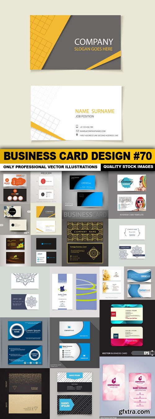 Business Card Design #70 - 20 Vector