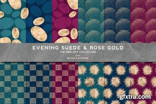 CM - Evening Suede & Rose Gold Patterns 358483