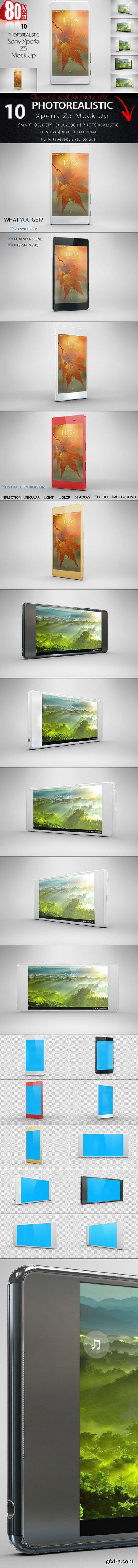 CM - Bundle Sony Xperia Z5 Mock Up 438664