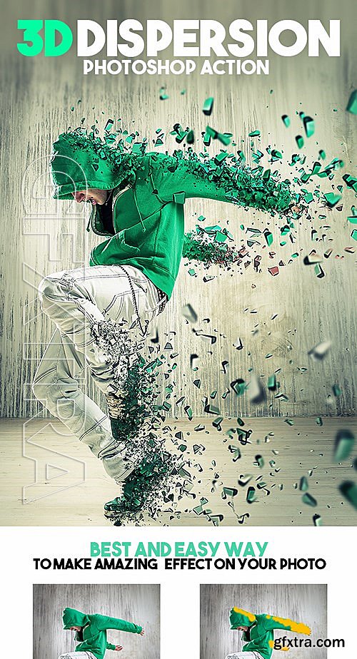 GraphicRiver - 3D Dispersion Photoshop Action 13556163