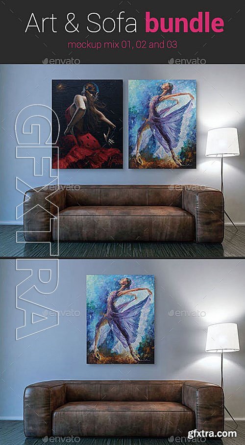 GraphicRiver - Art & Sofa Bundle 13343901