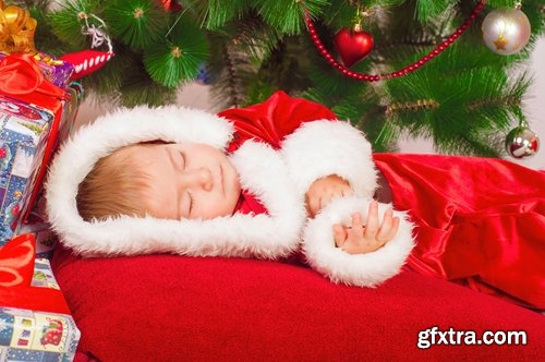 Collection of people children baby in Christmas clothing new year 25 HQ Jpeg