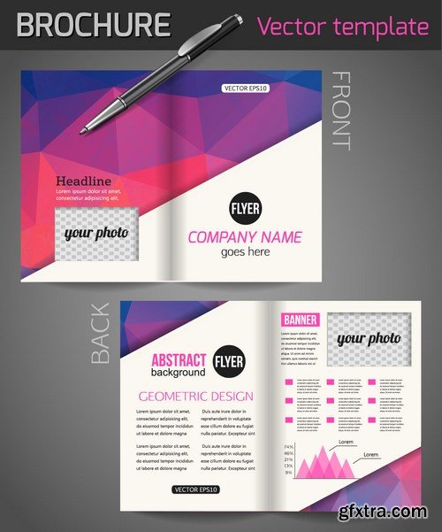 Business Flyer and Brochures - Design Collection, 30xEPS