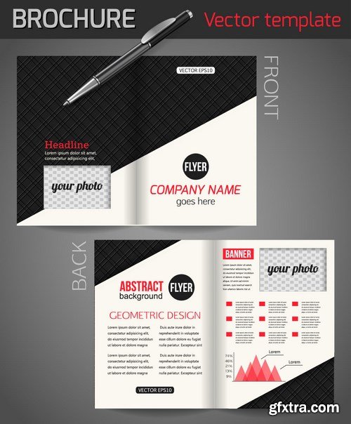 Business Flyer and Brochures - Design Collection, 30xEPS