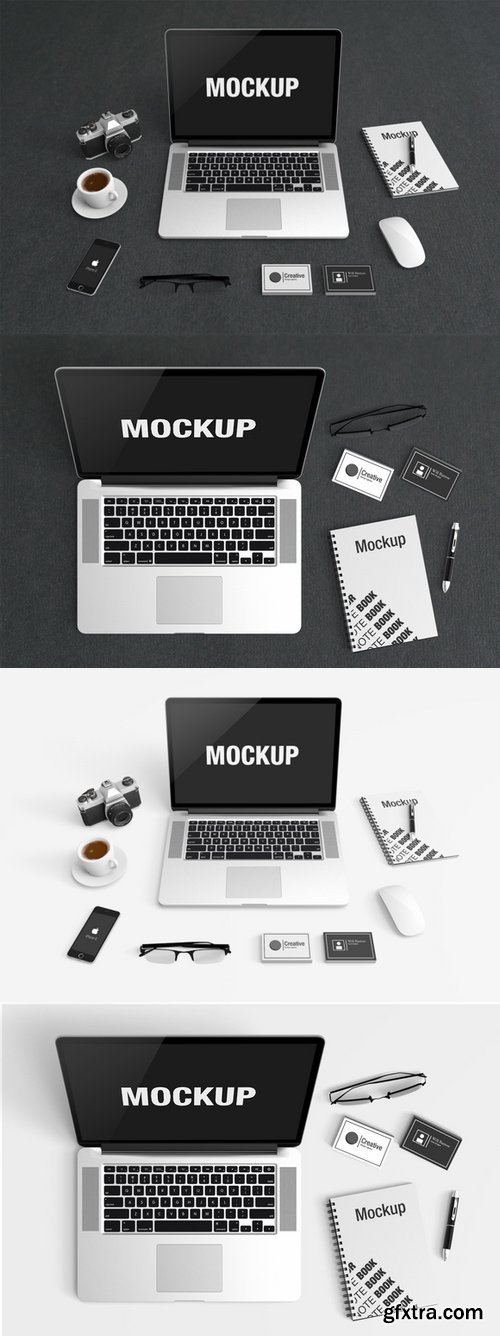 CM - Macbook Scene Mockup 437469