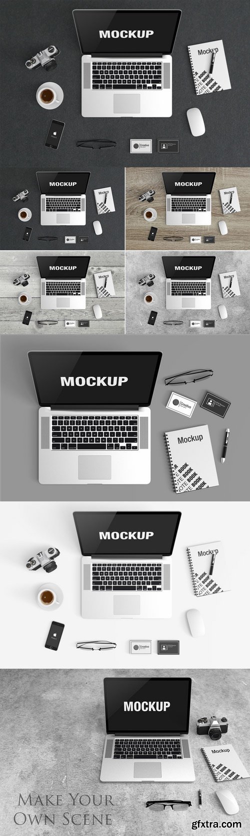 CM - Macbook Scene Mockup 437469