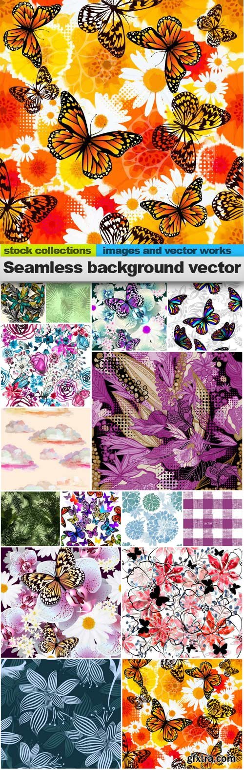 Seamless background vector,  15 x EPS