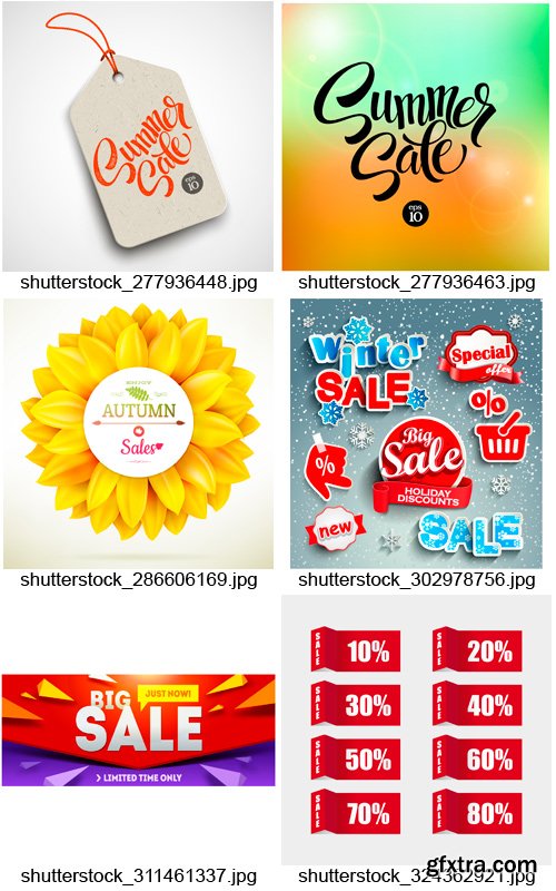 Amazing SS - Sale Labels & Banners 2, 25xEPS