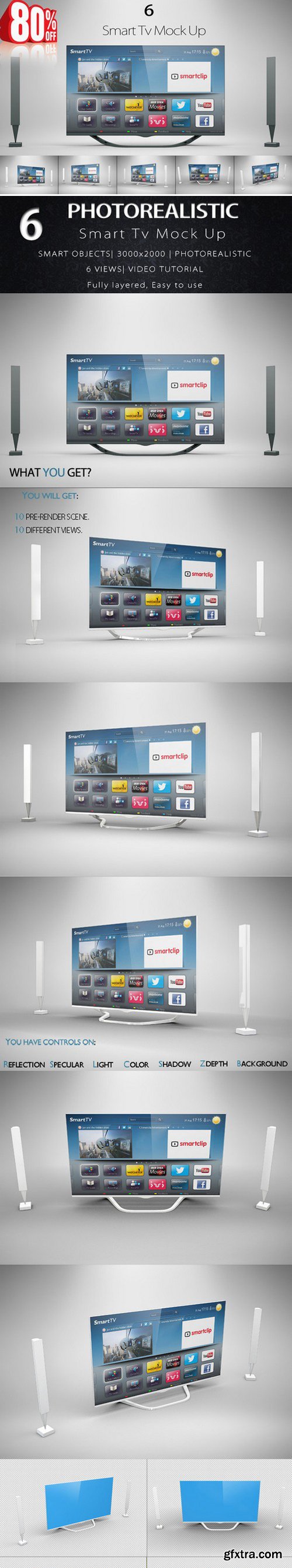 CM - Bundle Smart Tv Mock Up 440309