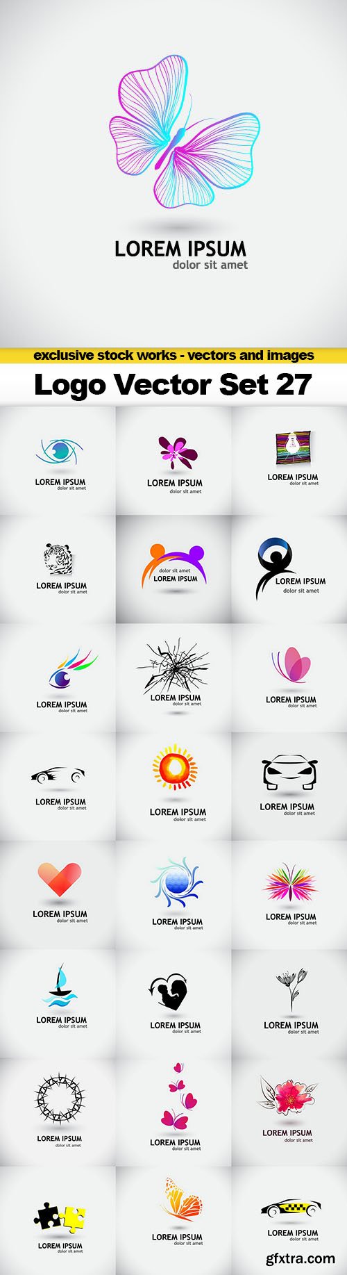 Logo Vector Set 27 - 25x EPS