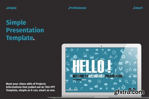 CM - Simple Presentation Template 329055