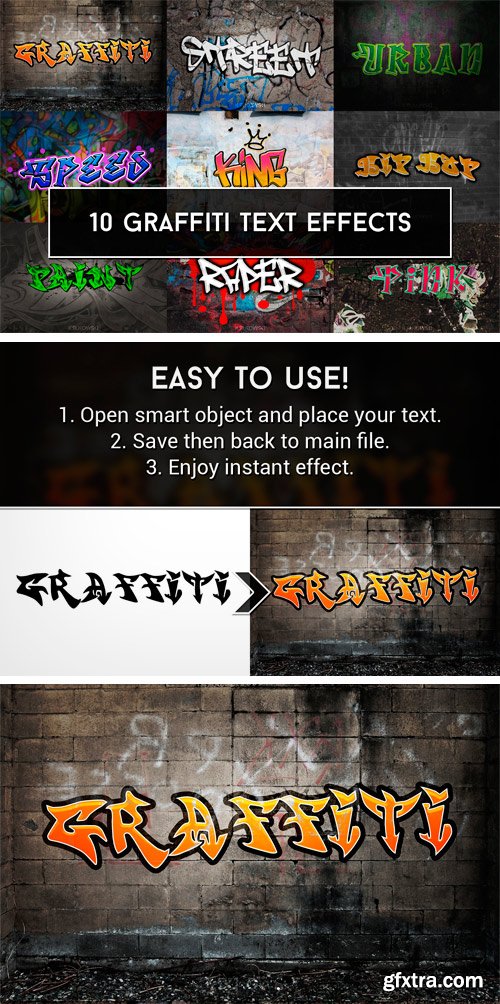 CM 246206 - Graffiti Text Effects