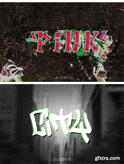 CM 246206 - Graffiti Text Effects