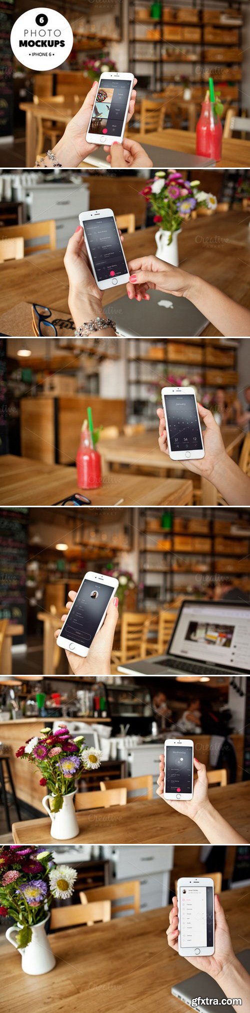 CM - iphone 6 in the cafe-6 photo mockups 442591