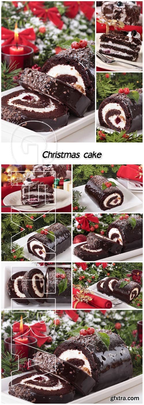 Traditional Christmas cake