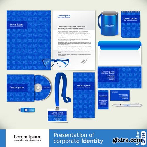 Corporate Identity Business Set, 14x EPS