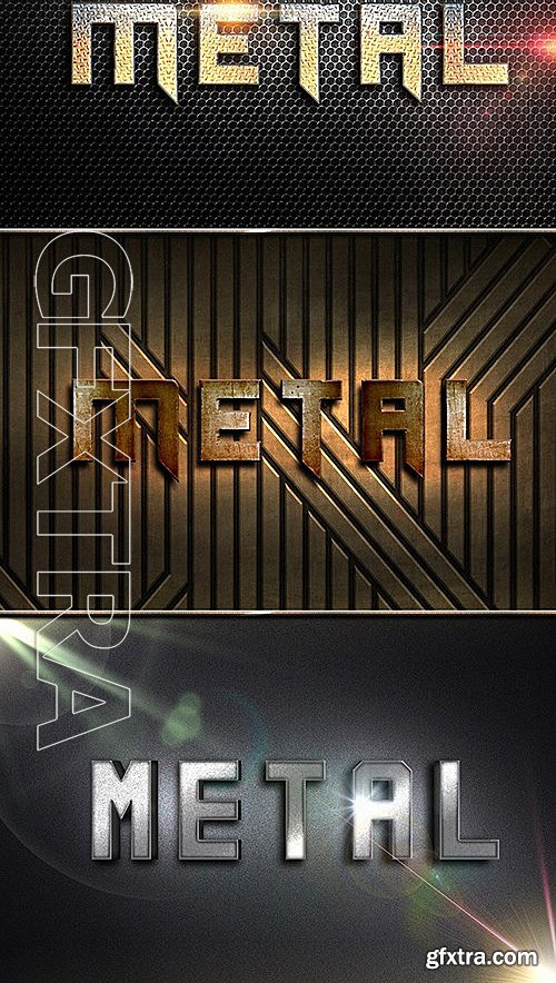 GraphicRiver - Metalic Text Effects V3 10036417