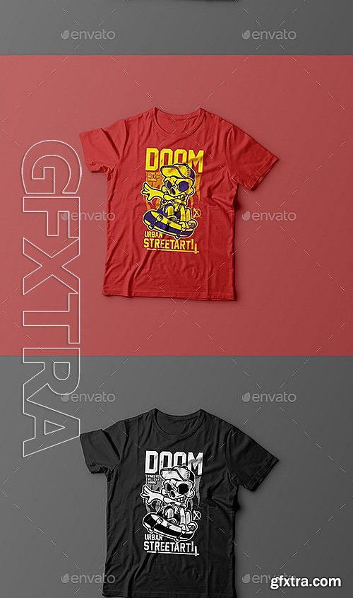 GraphicRiver - Let's Skate T-Shirt Designs 13485231