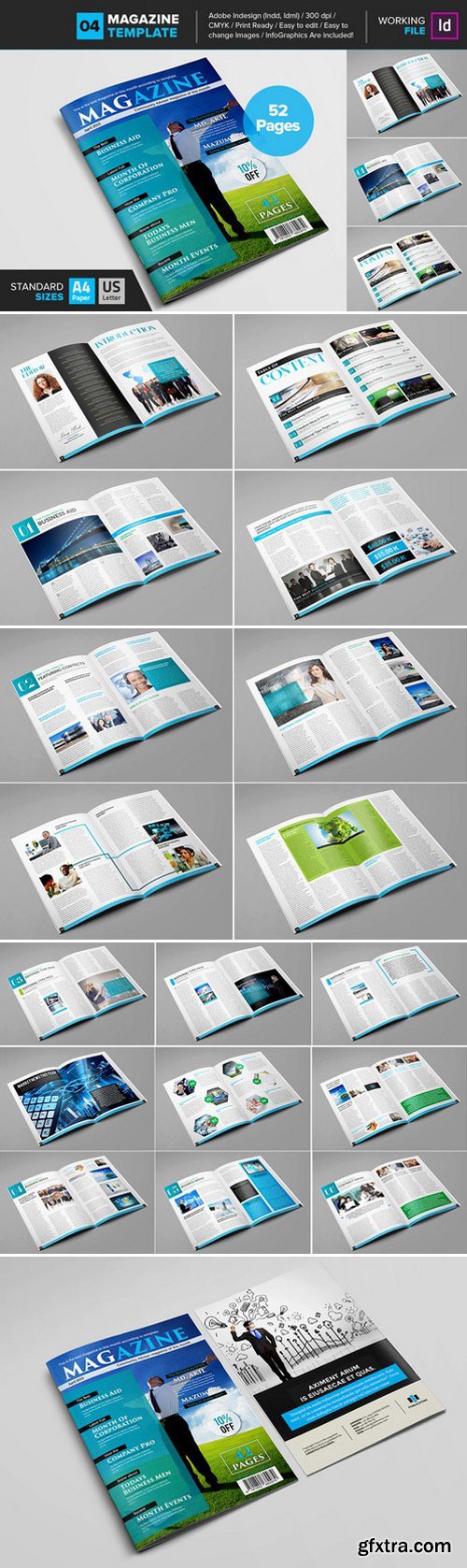 CM - Magazine Template 04 437838