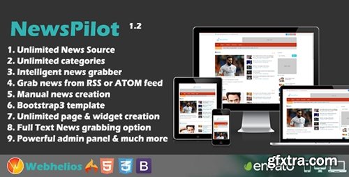 CodeCanyon - NewsPilot v1.1.0 - Autopilot News Script - 13537114