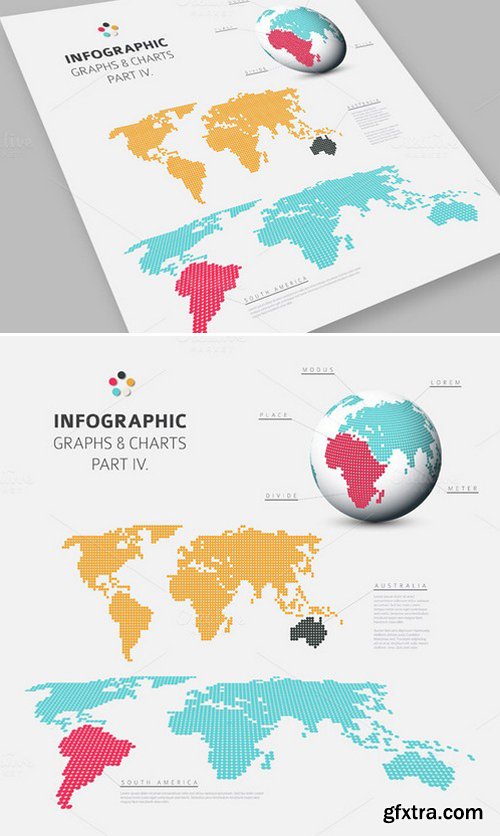 CM - Infographic World Map Templates 387480