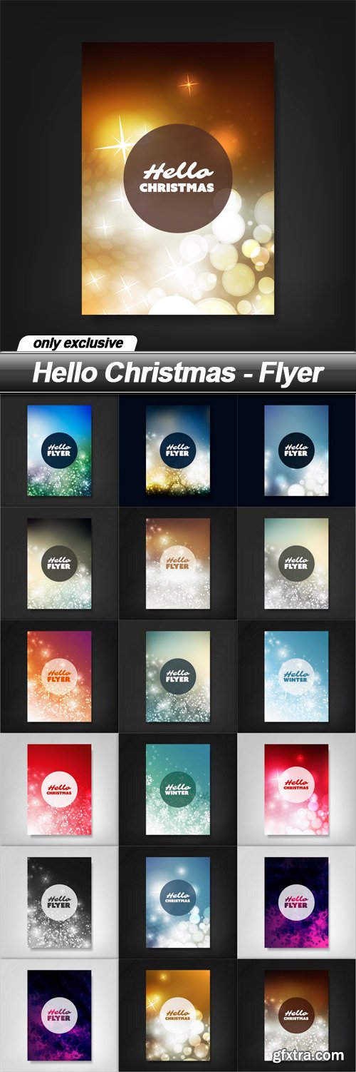 Hello Christmas - Flyer - 19 EPS