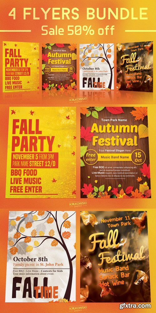 CM - Autumn Flyers Bundle 416065