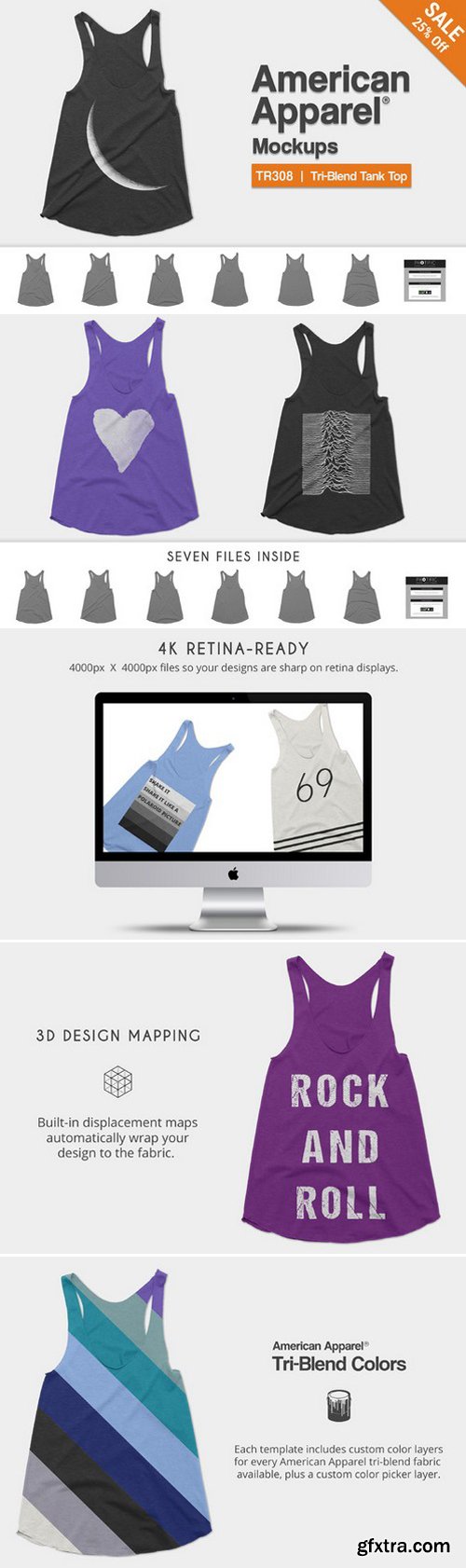 CM - American Apparel TR308 Tank Mockups 380246