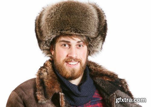 Collection of people a man in a fur coat skin warm clothing 25 HQ Jpeg