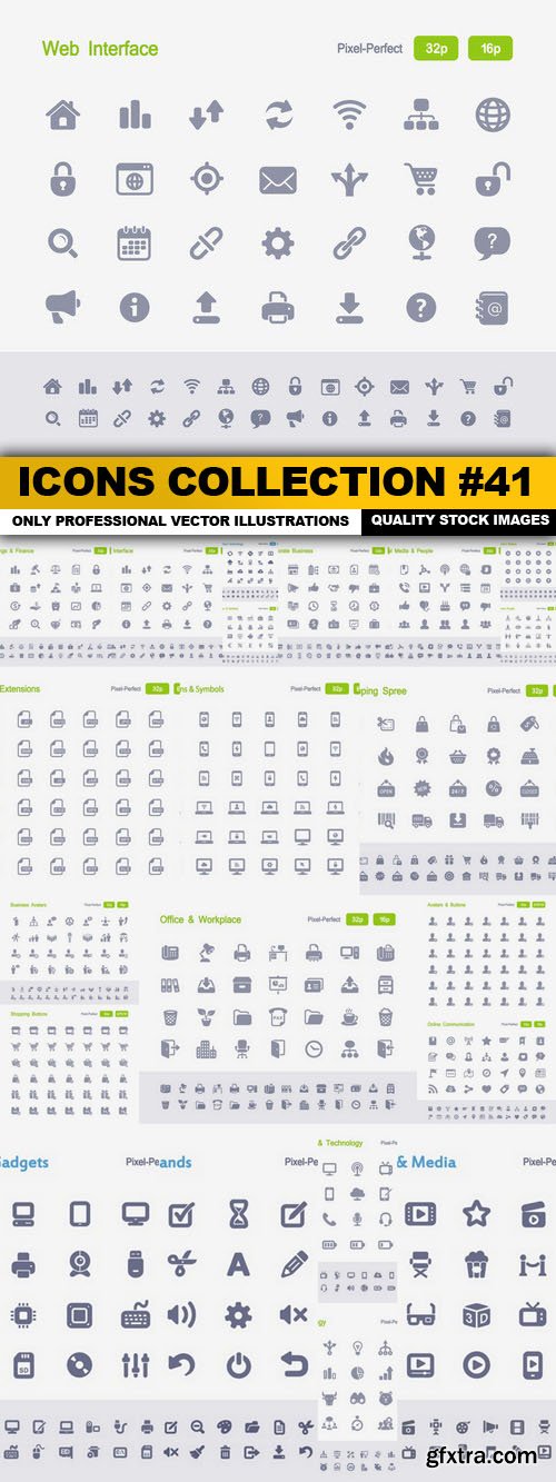 Icons Collection #41 - 30 Vector