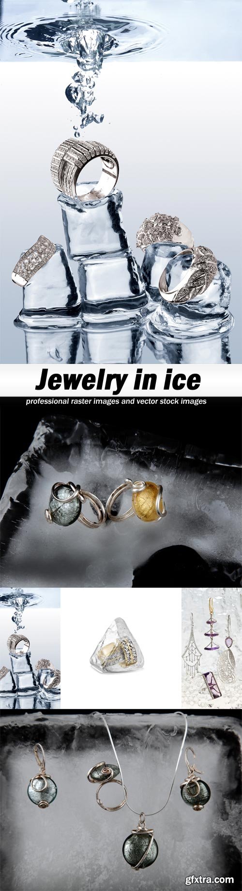 Jewelry in ice