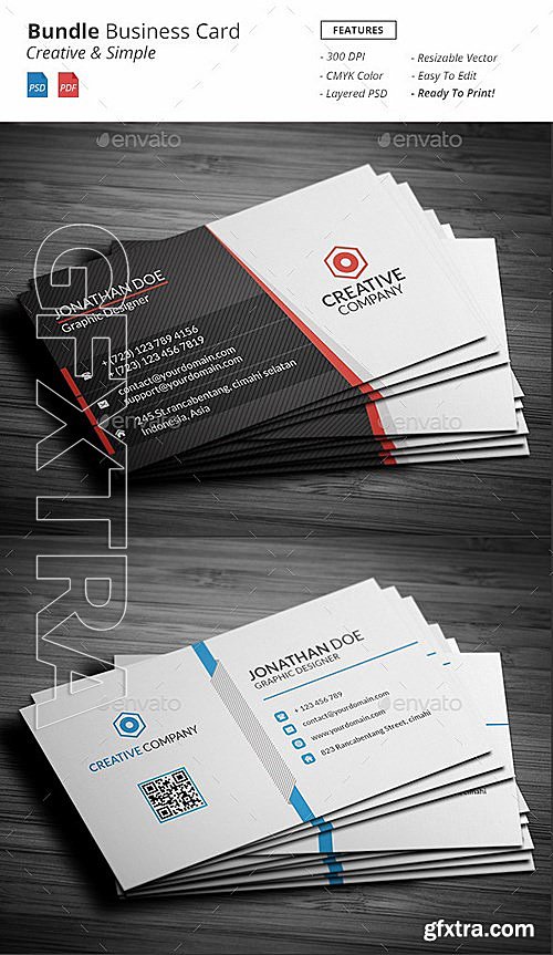 GraphicRiver - Bundle Business Card 12961708