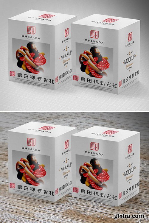 CM - Package Box Mock-Up 418081