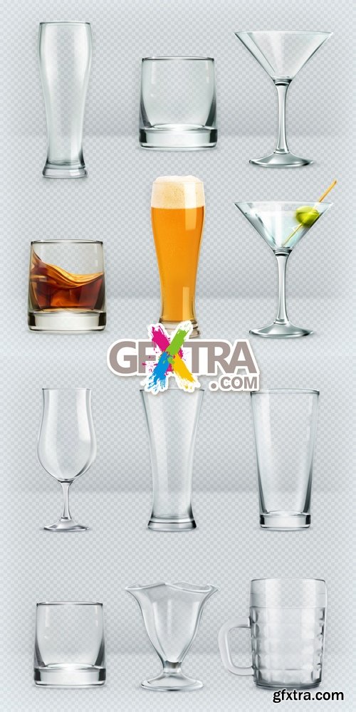 Glasses Isolated Vector