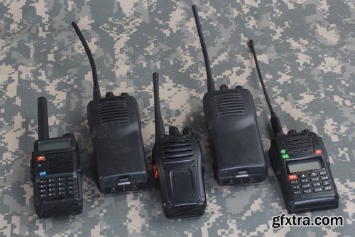 Collection of radio transceiver means of communication 25 HQ Jpeg