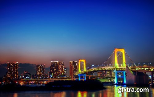 Collection night city bridge a sign advertising a fire lantern light on a wet window glass 25 HQ Jpeg