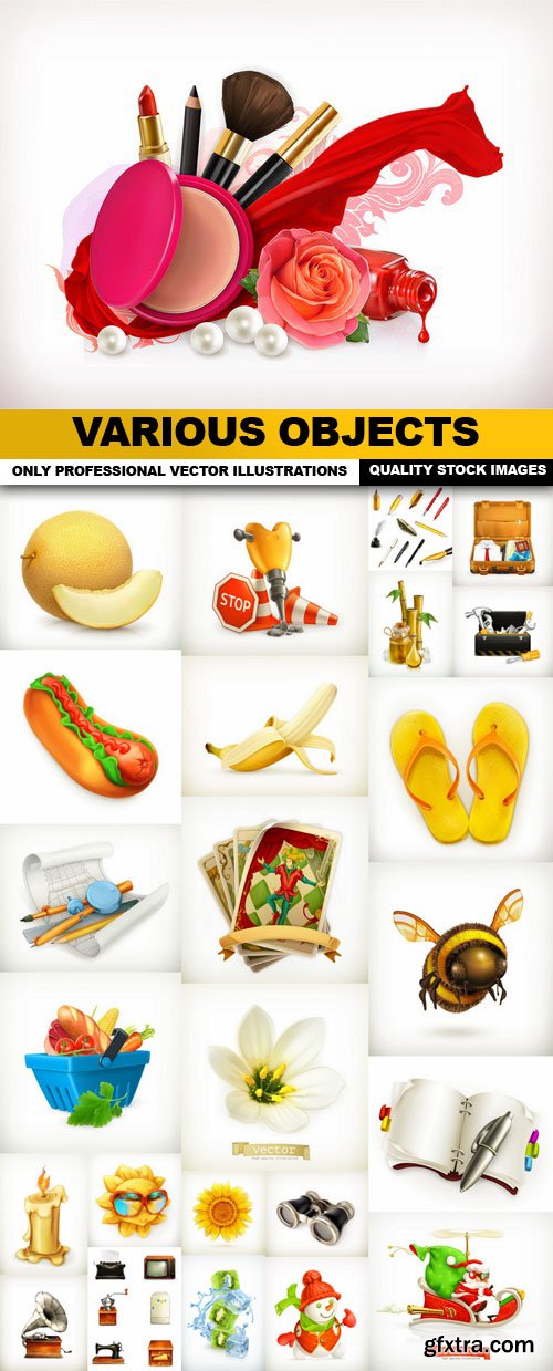 Various Objects - 25 Vector