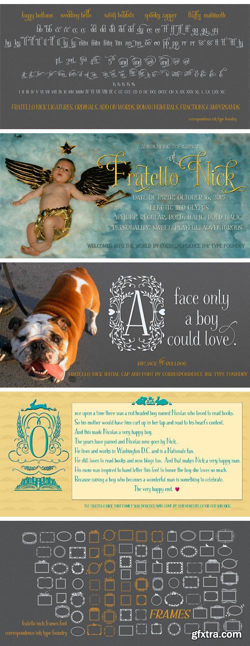 Fratello Nick Font Family