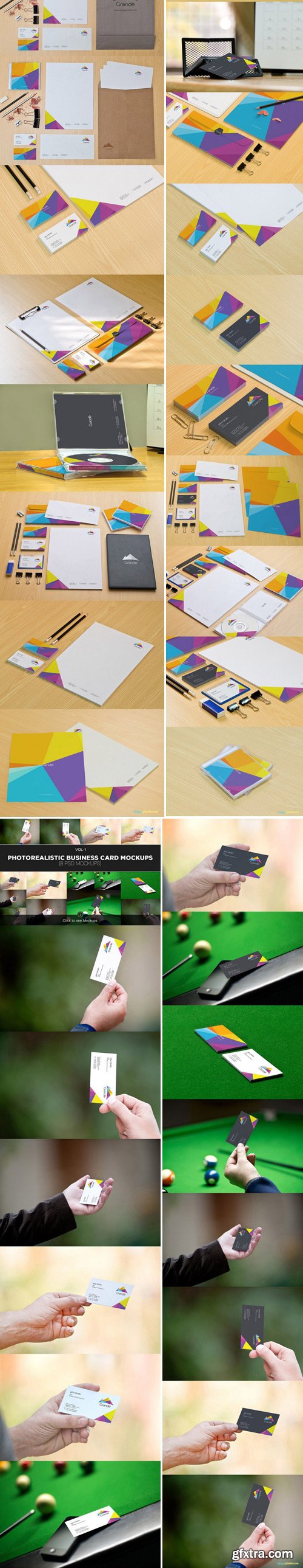 CM - Beautiful Stationery Mockups Bundle 428661