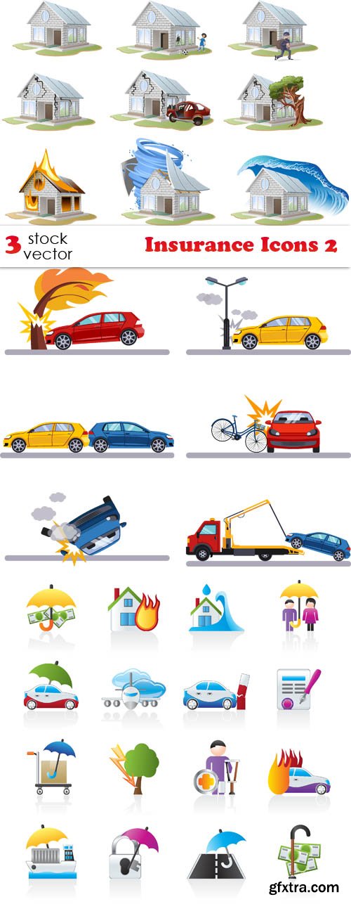 Vectors - Insurance Icons 2