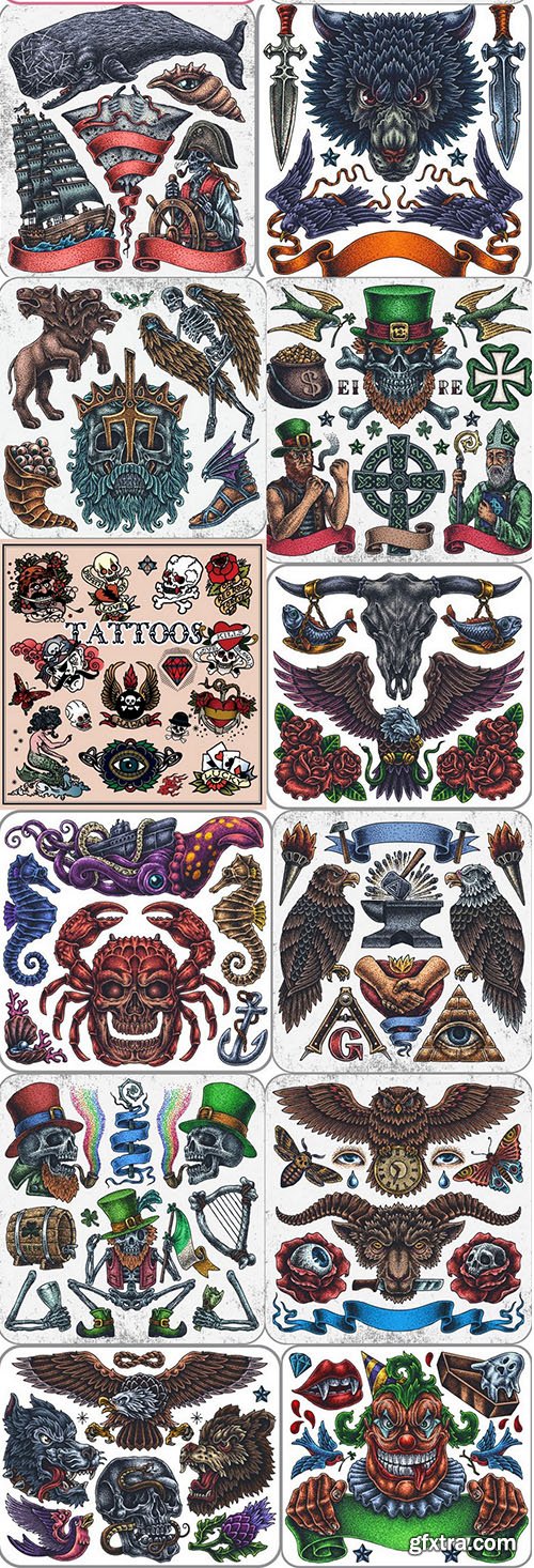 Tattoo Collection 2 - 20x EPS