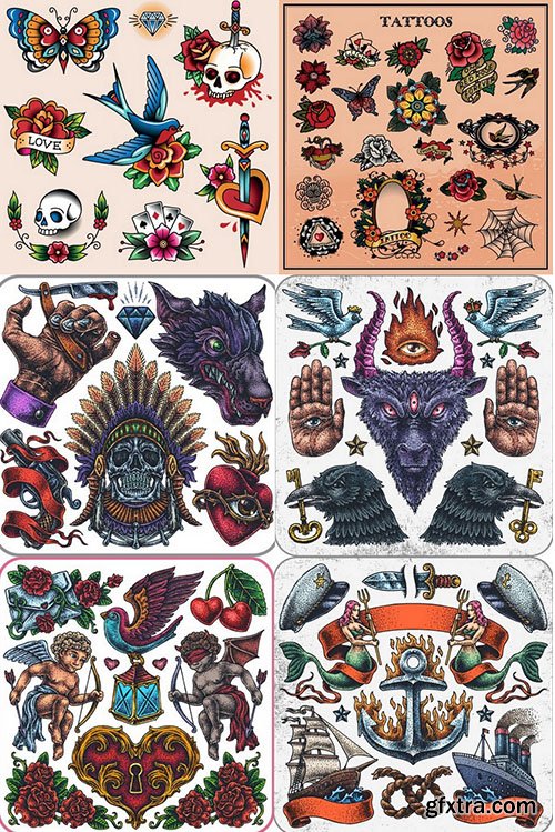 Tattoo Collection 2 - 20x EPS