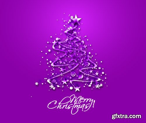 Christmas tree and the inscription in 2016 vector