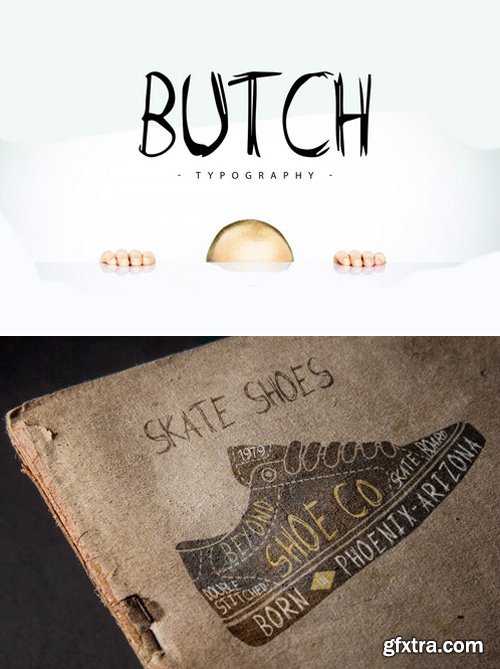 Butch Marker Typeface