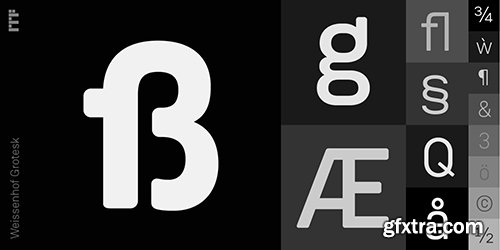 Weissenhof Grotesk Font Family - 8 FONTS$352